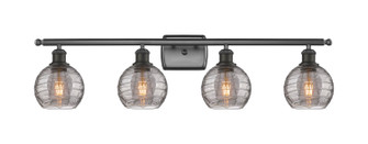 Bathroom Fixtures Four Lights by Innovations ( 405 | 516-4W-OB-G1213-6SM Ballston ) 