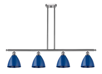 Linear/Island 4 Light + by Innovations ( 405 | 516-4I-SN-MBD-75-BL Ballston ) 