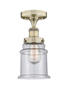 Semi-Flush Mts. Glass Down by Innovations ( 405 | 616-1F-AB-G184 Edison ) 