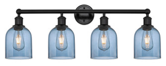 Bathroom Fixtures Four Lights by Innovations ( 405 | 616-4W-BK-G558-6BL Edison ) 