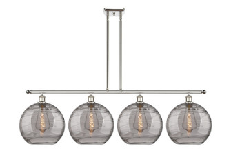 Linear/Island 4 Light + by Innovations ( 405 | 516-4I-PN-G1213-12SM Ballston ) 