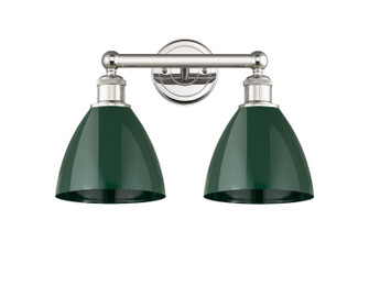 Bathroom Fixtures Two Lights by Innovations ( 405 | 616-2W-PN-MBD-75-GR Edison ) 