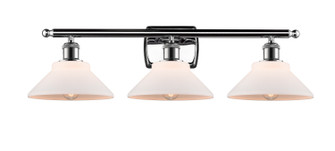 Bathroom Fixtures Three Lights by Innovations ( 405 | 516-3W-PC-G131 Ballston ) 