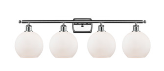 Bathroom Fixtures Four Lights by Innovations ( 405 | 516-4W-PC-G121-8 Ballston ) 