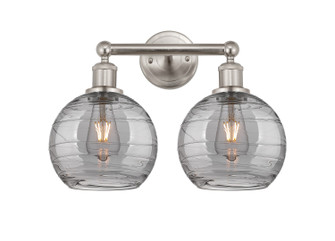 Bathroom Fixtures Two Lights by Innovations ( 405 | 616-2W-SN-G1213-8SM Edison ) 