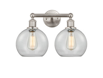 Bathroom Fixtures Two Lights by Innovations ( 405 | 616-2W-SN-G122-8 Edison ) 