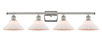 Bathroom Fixtures Four Lights by Innovations ( 405 | 516-4W-PN-G131-LED Ballston ) 