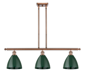 Linear/Island 3 Light Bar by Innovations ( 405 | 516-3I-AC-MBD-75-GR Ballston ) 