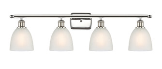 Bathroom Fixtures Four Lights by Innovations ( 405 | 516-4W-PN-G381-LED Ballston ) 