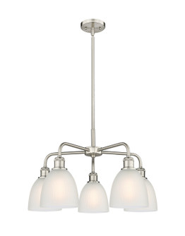 Mid. Chandeliers Glass Down by Innovations ( 405 | 516-5CR-SN-G381 Ballston ) 