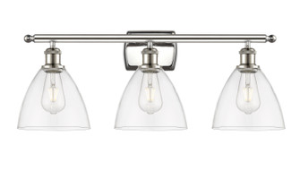 Bathroom Fixtures Three Lights by Innovations ( 405 | 516-3W-PN-GBD-752-LED Ballston ) 