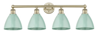 Bathroom Fixtures Four Lights by Innovations ( 405 | 616-4W-AB-MBD-75-SF Edison ) 