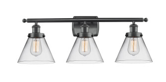 Bathroom Fixtures Three Lights by Innovations ( 405 | 916-3W-BK-G42 Ballston Urban ) 