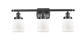 Bathroom Fixtures Three Lights by Innovations ( 405 | 916-3W-BK-G51 Ballston Urban ) 