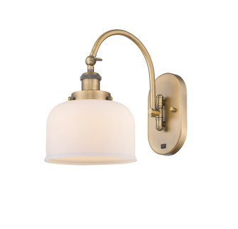 Sconces Single Glass by Innovations ( 405 | 918-1W-BB-G71-LED Franklin Restoration ) 