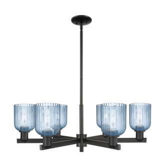 Mid. Chandeliers Glass Up by Innovations ( 405 | 716-6CR-BK-G559-5BL Arcadia ) 