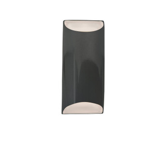 Exterior Wall Mt./Flush by Justice Designs ( 102 | CER-5755W-GRY Ambiance ) 