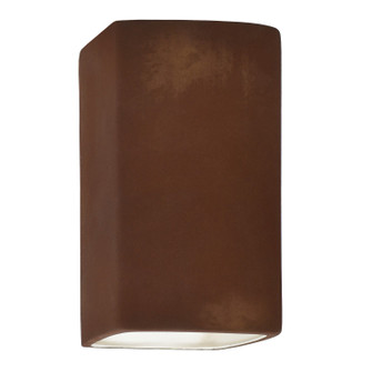 Exterior Wall Mt./Flush by Justice Designs ( 102 | CER-0950W-RRST Ambiance ) 
