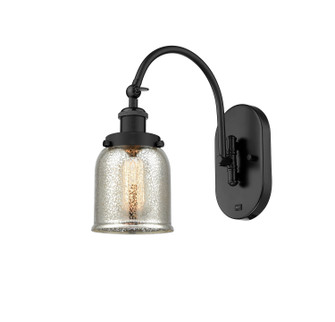 Sconces Single Glass by Innovations ( 405 | 918-1W-BK-G58-LED Franklin Restoration ) 