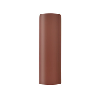 Exterior Wall Mt./Flush by Justice Designs ( 102 | CER-5407W-CLAY Ambiance ) 