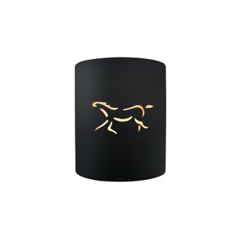 Sconces Pocket by Justice Designs ( 102 | CER-9010-CRB-HRSE Sun Dagger ) 