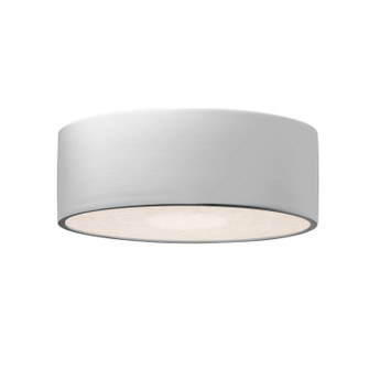 Flush Mounts Drum Shade by Justice Designs ( 102 | CER-6290-WHT Radiance ) 