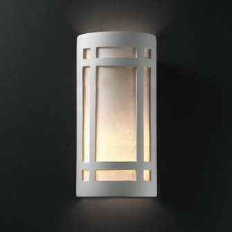 Exterior Wall Mt./Flush by Justice Designs ( 102 | CER-7497W-BIS Ambiance ) 