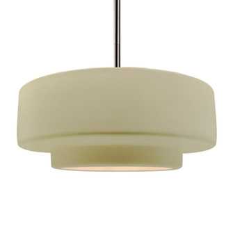 Pendants Drum Shade by Justice Designs ( 102 | CER-6545-VAN-NCKL-RIGID Radiance ) 