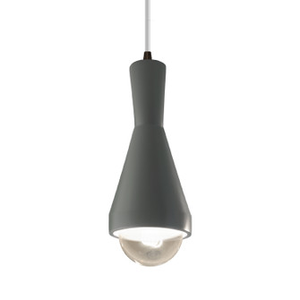 Mini Pendants Cable by Justice Designs ( 102 | CER-6520-PWGN-DBRZ-WTCD Radiance ) 
