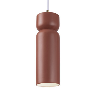 Mini Pendants Cable by Justice Designs ( 102 | CER-6510-CLAY-ABRS-WTCD Radiance ) 