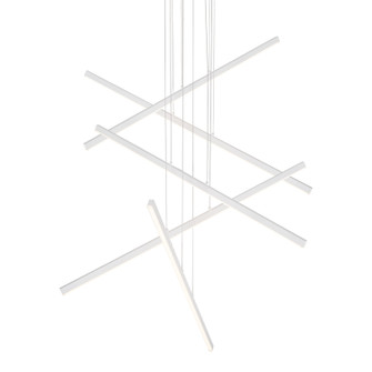Large Chandeliers Geometric/Linear by Kuzco Lighting ( 347 | MP10305-WH Vega ) 
