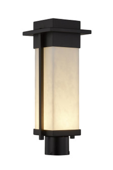 Exterior Post/Pier Head by Justice Designs ( 102 | CLD-7542W-MBLK Clouds ) 