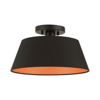 Semi-Flush Mts. Drum Shade by Livex Lighting ( 107 | 51357-04 Palma ) 