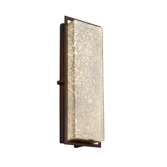 Exterior Wall Mt./Flush by Justice Designs ( 102 | FSN-7564W-MROR-DBRZ Fusion ) 