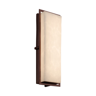 Exterior Wall Mt./Flush by Justice Designs ( 102 | CLD-7564W-DBRZ Clouds ) 