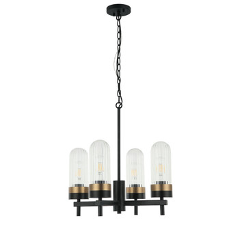 Mini Chandeliers Glass Shade by Maxilite ( 501 | MX 1560-4Y72 Daze-Clear ) 
