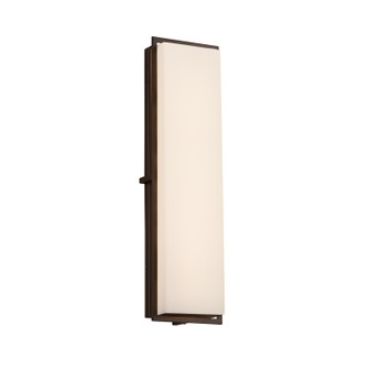 Exterior Wall Mt./Flush by Justice Designs ( 102 | FSN-7565W-OPAL-DBRZ Fusion ) 