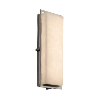 Exterior Wall Mt./Flush by Justice Designs ( 102 | CLD-7564W-NCKL Clouds ) 