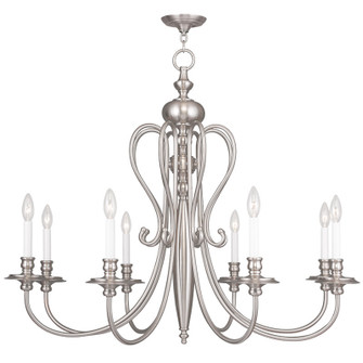 Mid. Chandeliers Candle by Livex Lighting ( 107 | 5168-91 Caldwell ) 