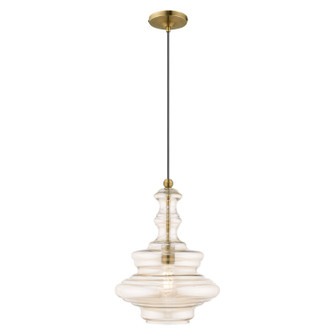 Mini Pendants Cable by Livex Lighting ( 107 | 41224-01 Hand Blown Art Glass Mini Pendants ) 
