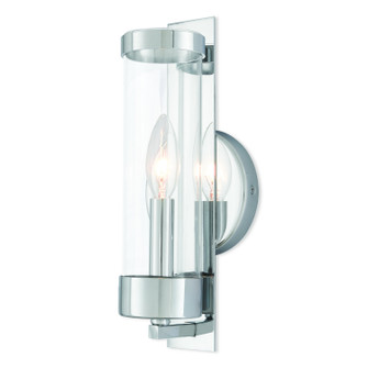 Sconces Single Glass by Livex Lighting ( 107 | 10141-05 Castleton ) 