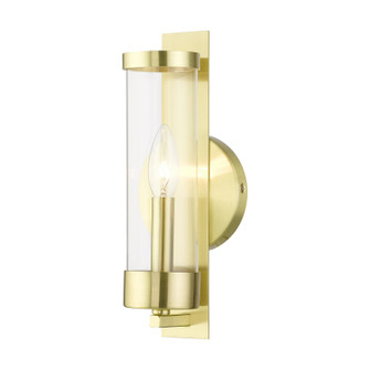 Sconces Single Glass by Livex Lighting ( 107 | 10141-12 Castleton ) 
