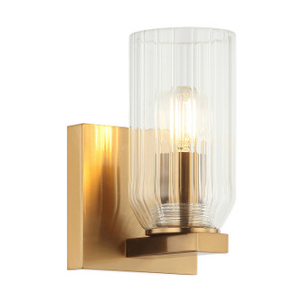 Sconces Single Glass by Matteo Lighting ( 423 | W34001AG Westlock ) 