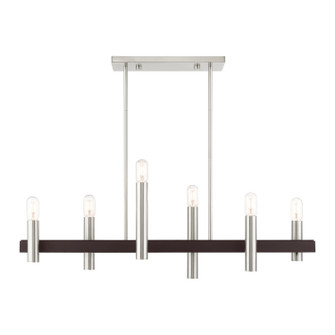 Linear/Island 4 Light + by Livex Lighting ( 107 | 46866-91 Helsinki ) 