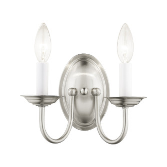 Sconces Double Candle by Livex Lighting ( 107 | 4152-91 Home Basics ) 