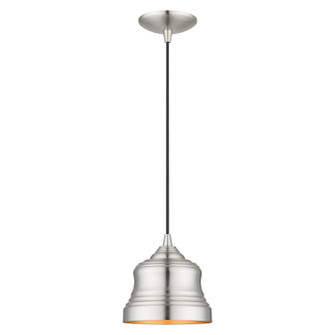 Mini Pendants Metal Shade by Livex Lighting ( 107 | 55901-91 Endicott ) 