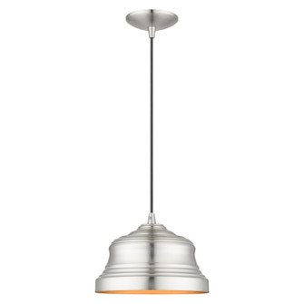 Mini Pendants Metal Shade by Livex Lighting ( 107 | 55902-91 Endicott ) 