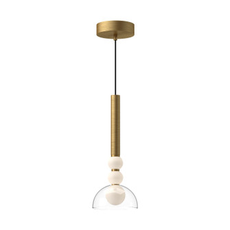 Mini Pendants Glass Down by Kuzco Lighting ( 347 | PD30502-BG/CL-UNV Rise ) 