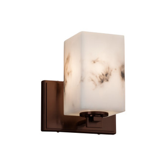 Sconces Single Glass by Justice Designs ( 102 | FAL-8441-15-DBRZ LumenAria ) 
