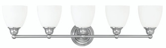 Bathroom Fixtures Five+Lights by Livex Lighting ( 107 | 13665-91 Somerville ) 